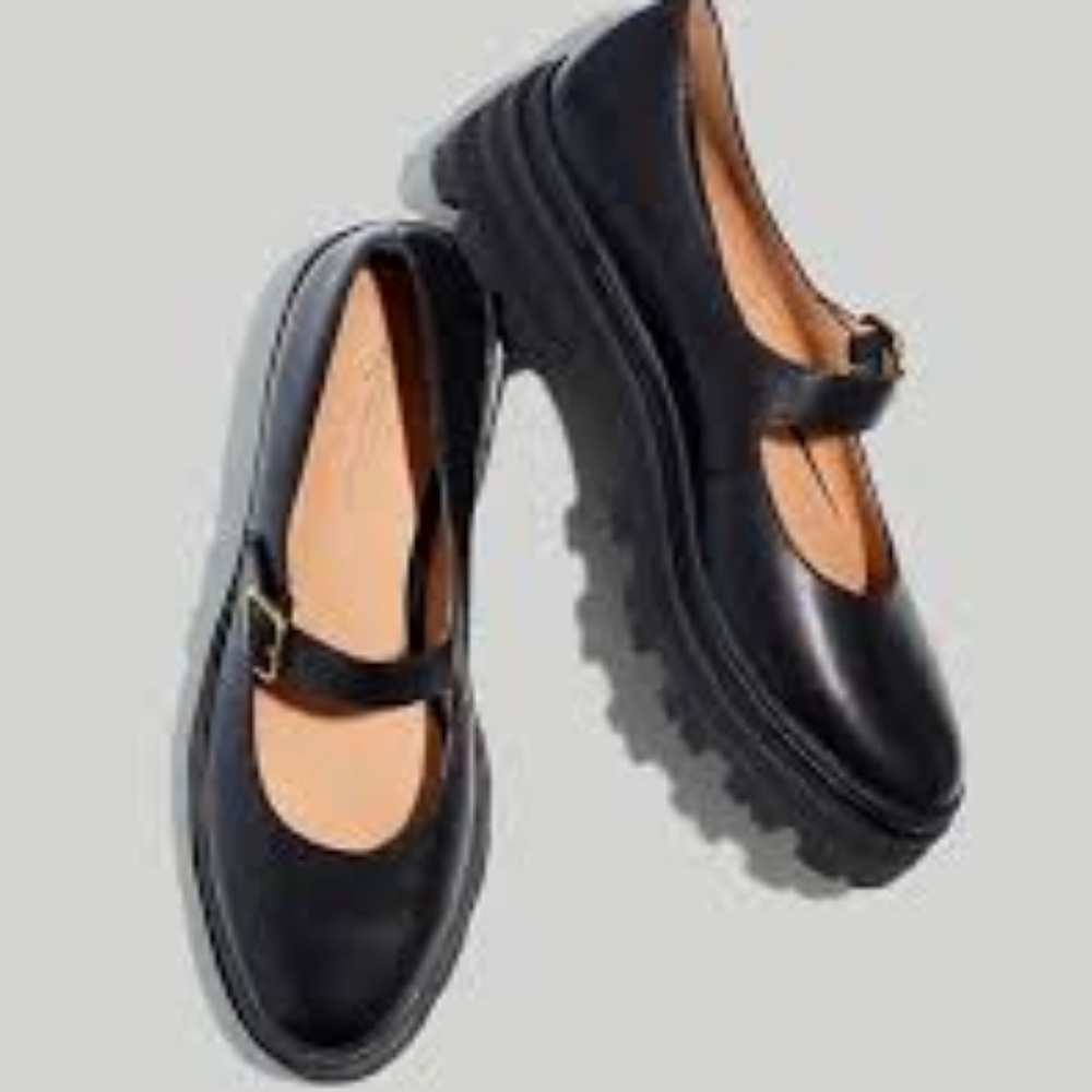 Madewell Freya Lug Sole Maryjane Sz. 9 - Picture 2 of 10
